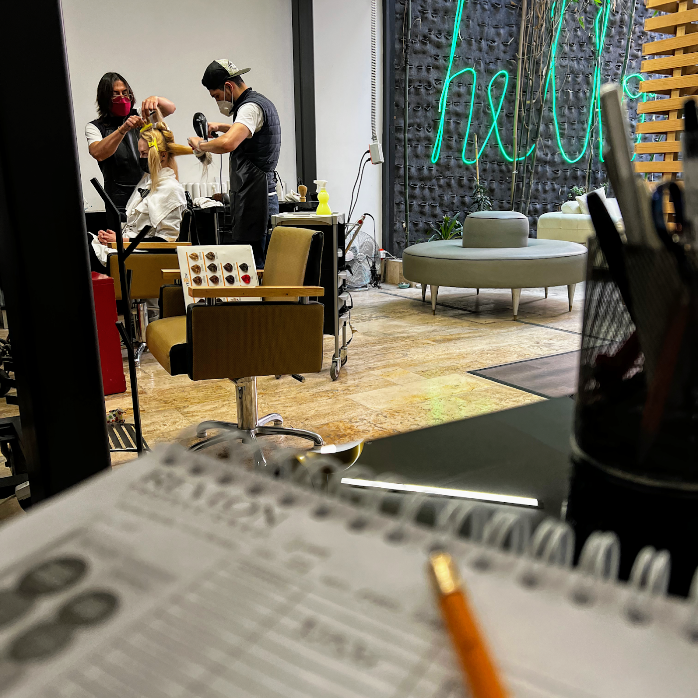 Foto real de Contrastes